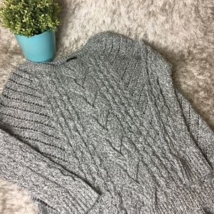 Express Cable Knit Over Sized Sweater Size S